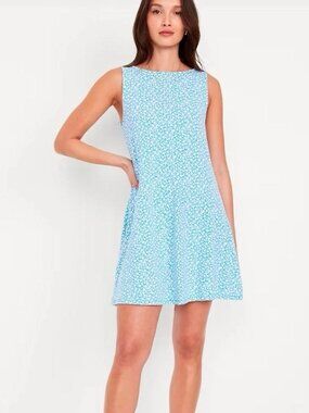 Old Navy- Sleeveless Mini Swing Dress- Tall